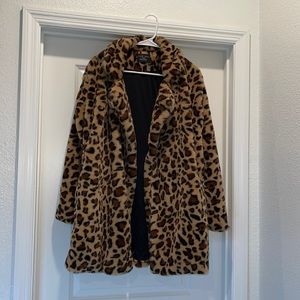 Boutique Open Front Coat- Size: Large